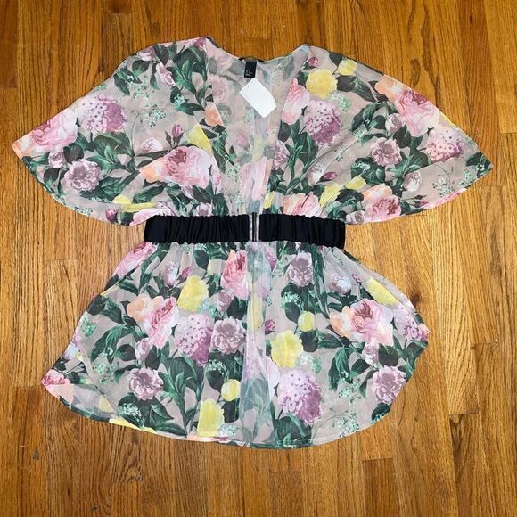 H&M Floral Chiffon Blouse  - Picture 5 of 9